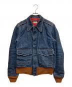 SAMURAI JEANSサムライジーンズ）の古着「デニムA-2ジャケット 【 17oz 】」｜ブルー