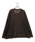 South2 West8サウスツー ウエストエイト）の古着「S.S. CREW NECK MESH SHIRT」｜ブラウン