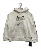 NEIGHBORHOOD×BOUNTY HUNTERネイバーフッド×バウンティハンター）の古着「SAVAGE SWEAT HOODIE LS」｜ホワイト