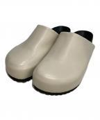 RIM.ARKリムアーク）の古着「Relaxy leather sandal リラックシーレザーサンダル」｜ホワイト