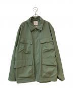 Snow peakスノーピーク）の古着「TAKIBI Weather Cloth Jacket/TAKIBIウェザークロスジャケット」｜ベージュ