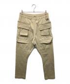 DRKSHDWダークシャドウ）の古着「CREATCH CARGO DRAWSTRING」｜ベージュ