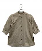 RIM.ARKリムアーク）の古着「Shoulder design SHIRT」｜ベージュ