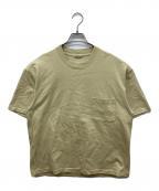 AURALEEオーラリー）の古着「STAND-UP TEE」｜ベージュ