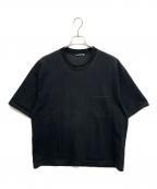 AURALEEオーラリー）の古着「STAND-UP TEE/スタンドアップ ティー」｜ブラック