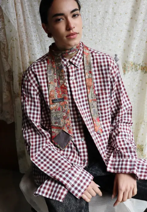 Camisa Burberry Vichy