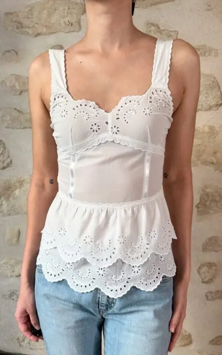 Dolce & Gabbana 2006 Lace Camisole
