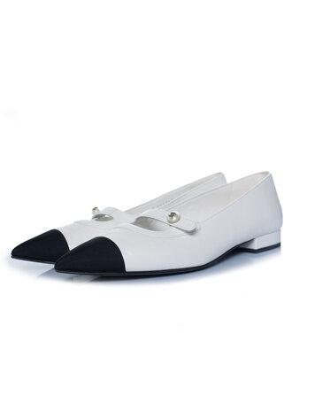 Chanel, 2024 ballet flats with Mary Jane strap