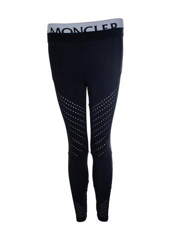 Moncler, Sport 7/8 leggings with logo