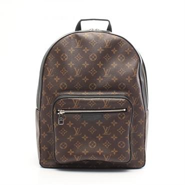 LOUIS VUITTON Josh Rucksack Backpack M41530 Monogram macassar canvas leather LV