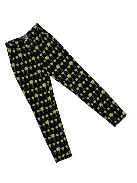 Versace Jeans Couture 90s palm tree print jeans