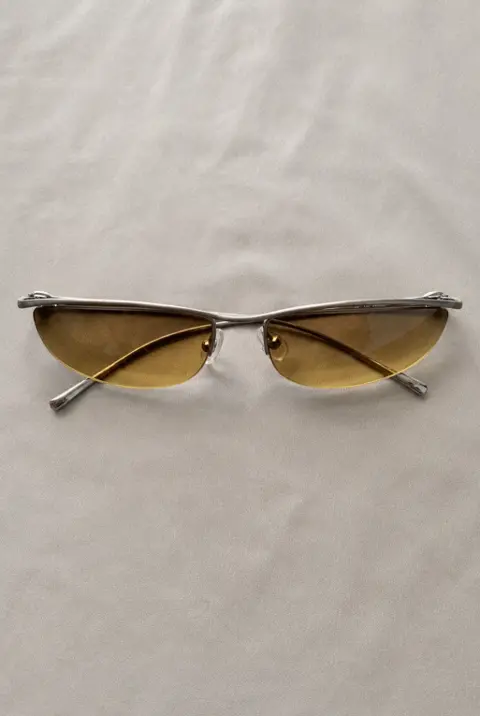 Alexander McQueen 2000 Rimless Deadstock Sunglass