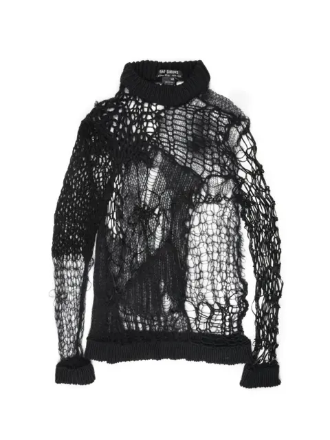 Raf Simons AW1998 Spiderweb Sweater