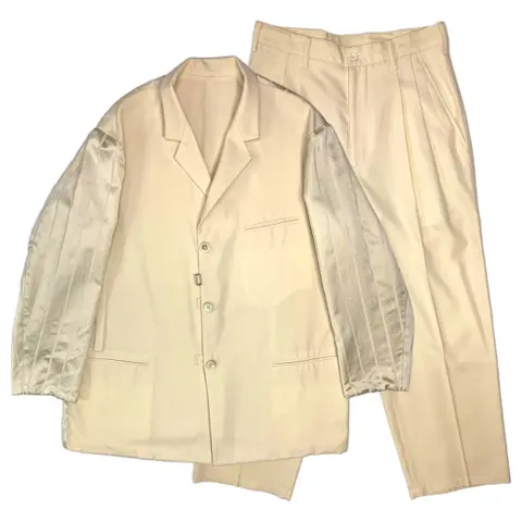 Reversible Deconstructed Wool Suit