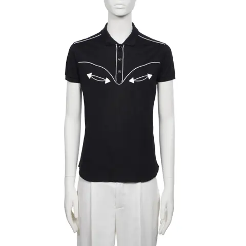 SAINT LAURENT By HEDI SLIMANE 2014 Western Polo-shirt S