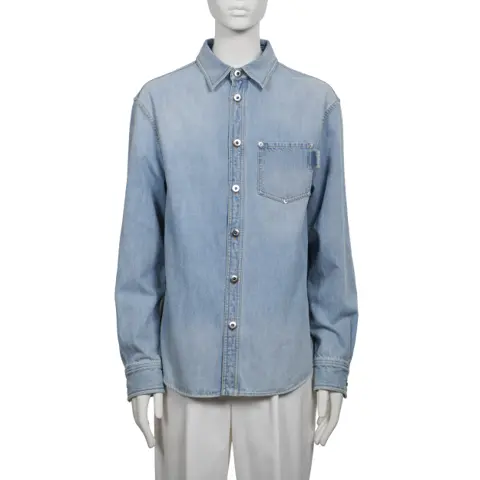 BOTTEGA VENETA 2023 Utilitarian Denim Shirt 50