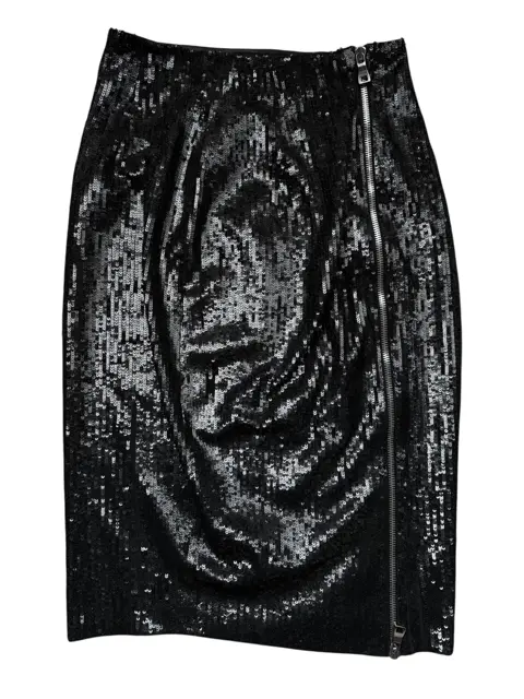 Balmain AW/2009 sequin goatskin skirt by Christophe Decarnin