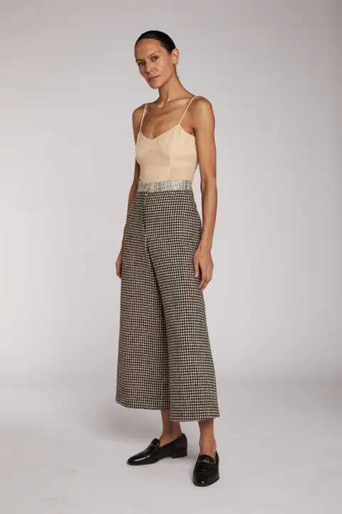 Chanel Houndstooth Trousers AW2015 ON HOLD