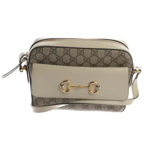 Horsebit 1955 Small Schultertasche Beige