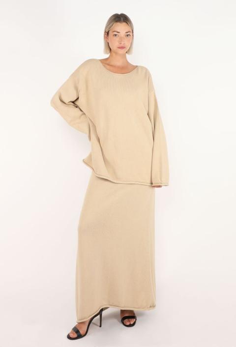 Calas Oversized Knit Ensemble, S/S 2023