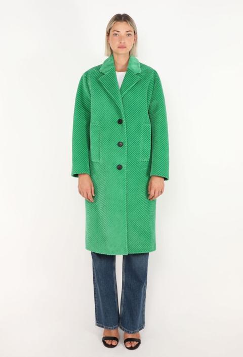 Corduroy Oversized Coat, F/W 2021