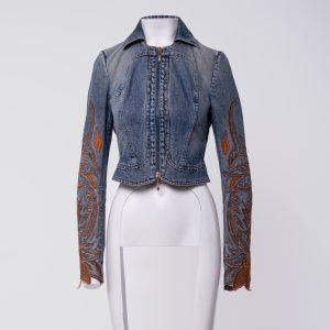 Roberto Cavalli SS2004 Embroidered Jacket