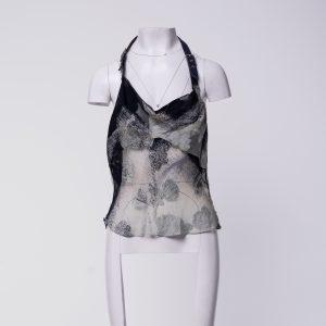 Christian Dior SS2001 Silk Halter Top
